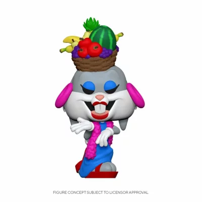 FUNKO Figurine  Pop Bugs Bunny Chapeau de fruits 80e anniversaire