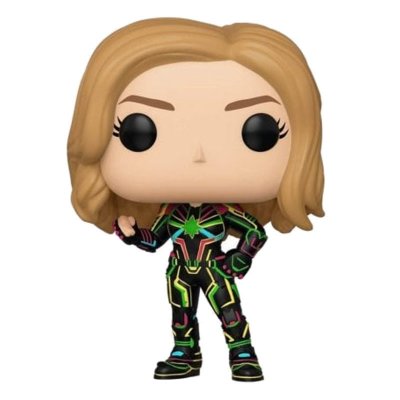 FUNKO Figurine  Pop Captain Marvel Neon Suit