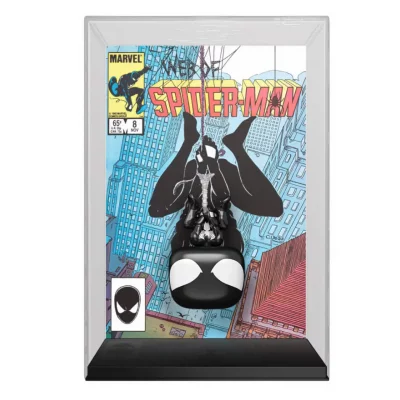 FUNKO Figurine  Pop Comic Cover Black suit Spider-Man 