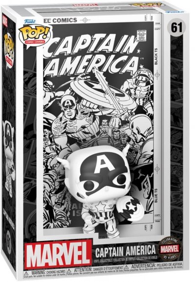 FUNKO Figurine  Pop Comic Over Marvel 85th Captain America 