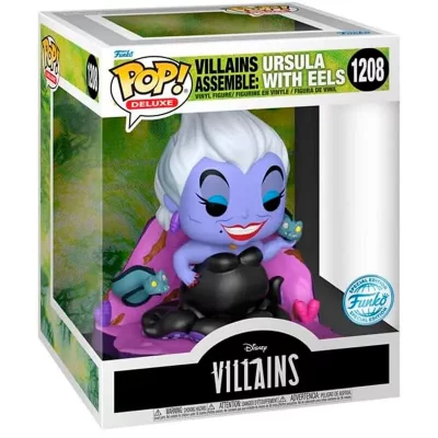 FUNKO Figurine  Pop Deluxe Disney Villains Assemble Ursula with Eels