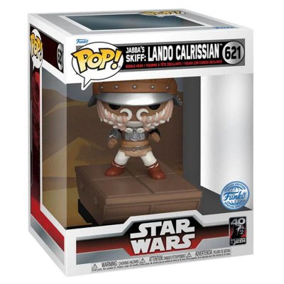 FUNKO Figurine  Pop Deluxe Return of The Jedi Build a Scene Lando