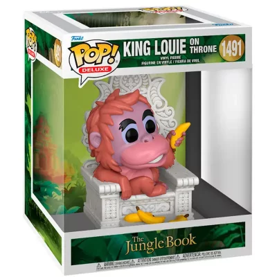 FUNKO Figurine  Pop Deluxe The Jungle Book S2 King Louie on Throne