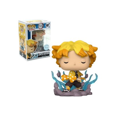  Figurine Funko Pop - Demon Slayer N&deg;987 - Zenitsu Agatsuma (56103)
