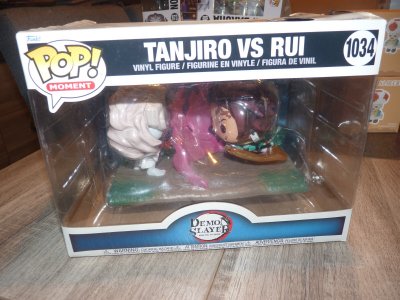 FUNKO Figurine  Pop Demon Slayer Tanjiro vs Rui 