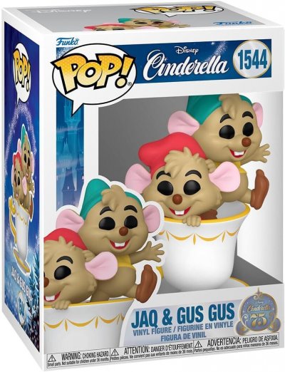FUNKO Figurine  Pop Disney Cinderella's 75th J&G in cup - Neuf
