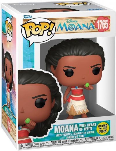 FUNKO Figurine  Pop Disney Moana S3 Moana with Heart of Te Fiti