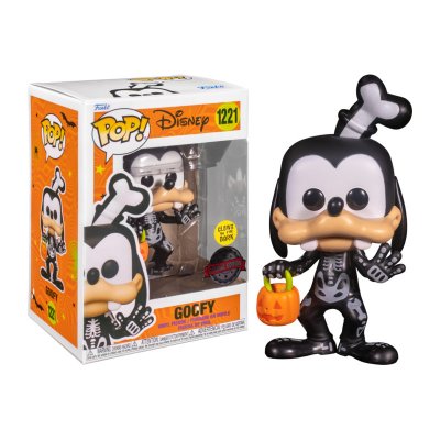 FUNKO Figurine  Pop Disney Skeleton Goofy Glow Pop