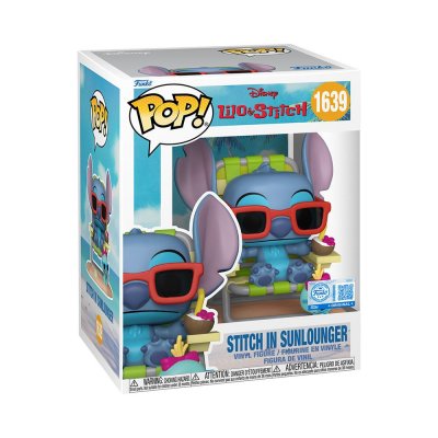 FUNKO Figurine  Pop Disney Stitch in Sunlounger 