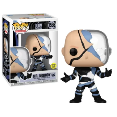 FUNKO Figurine  Pop - Doom Patrol [Dc] N&deg;1536 - Mr. Nobody - Glow In The Dark (75891)