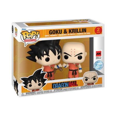 FUNKO Figurine  Pop - Dragon Ball - Goku & Krillin - Pack (73809)