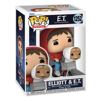 FUNKO Figurine  Pop! - Et- Elliot W/Et In Bike Basket