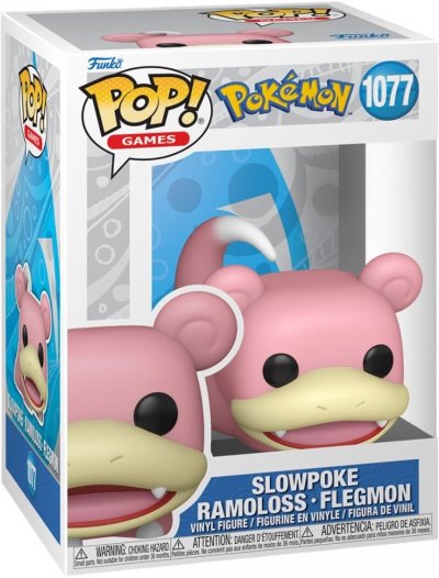FUNKO Figurine  Pop Games Pok&eacute;mon Slowpoke 