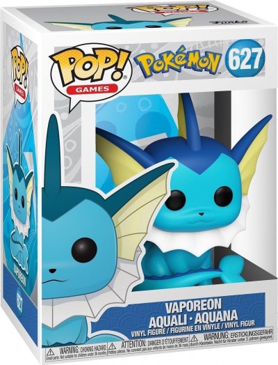FUNKO Figurine  Pop Games Pok&eacute;mon Vaporeon 