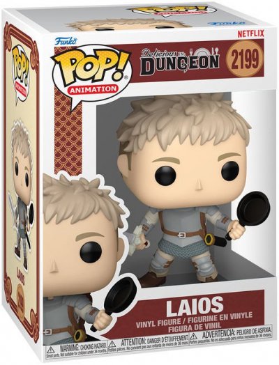 FUNKO Figurine  Pop! Gloutons Et Dragons Laios Avec Chance De Chase