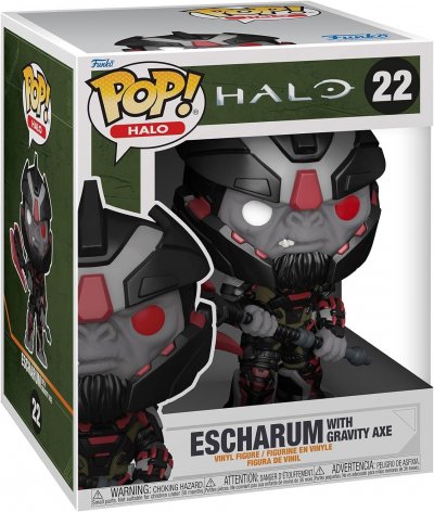 FUNKO Figurine  Pop Halo Infinite Escharum with Gravity Axe 