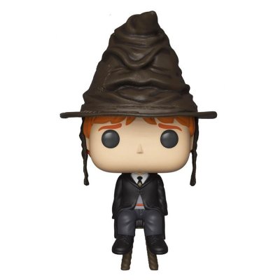 FUNKO Figurine  Pop - Harry Potter N&deg;72 - Ron Weasley Avec Choixpeau (35516)