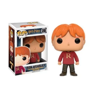 FUNKO Figurine  Pop Harry Potter Ron Weasley Sweater Exclusivit&eacute; FNAC 