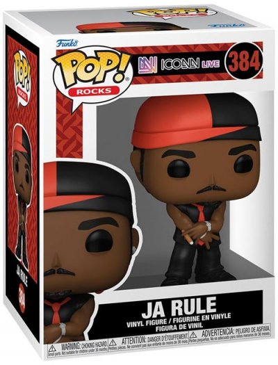 FUNKO Figurine  Pop - Iconn Live N&deg;384 - Ja Rule (75304)