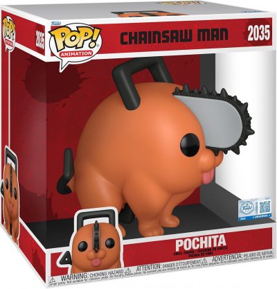FUNKO Figurine  Pop Jumbo Chainsaw Man Pochita 