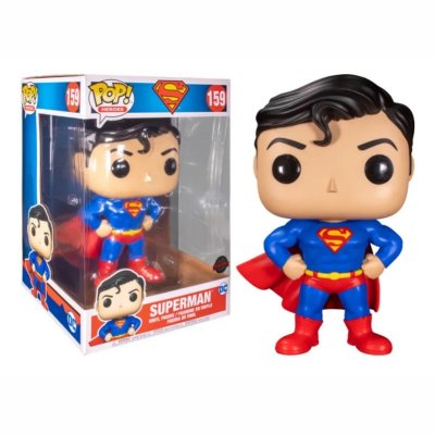 FUNKO Figurine  pop jumbo dc comics superman with chase