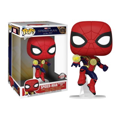 FUNKO Figurine  Pop Jumbo Marvel No Way Home Spider-Man Integrated Suit