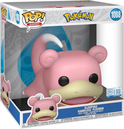 FUNKO Figurine  Pop Jumbo Pok&eacute;mon Slowpoke Ramoloss - Flegmon