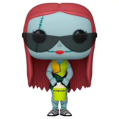 FUNKO Figurine  Pop - L'&eacute;trange No&euml;l De M. Jack [Disney] N&deg;1470 - Jack Avec Zero (Plage) (80597)