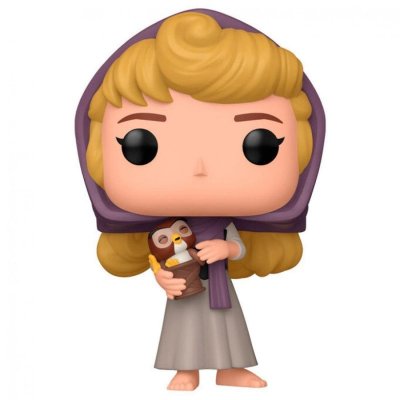 FUNKO Figurine  Pop! - La Belle Au Bois Dormant 65th - Aurora W/owl