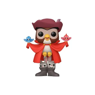 FUNKO Figurine  Pop! - La Belle Au Bois Dormant 65th - Hibou En Prince