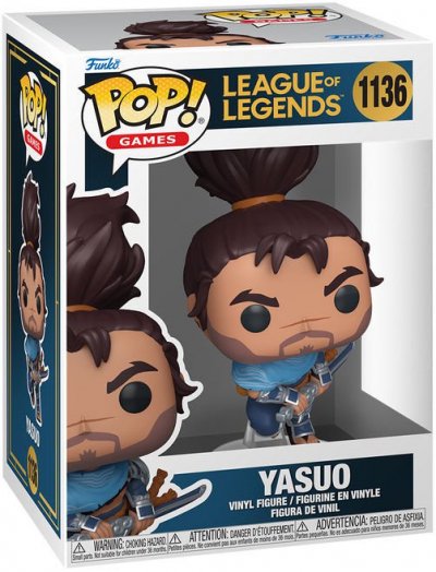 FUNKO Figurine  Pop - League Of Legends N&deg;1136 - Yasuo (86112)