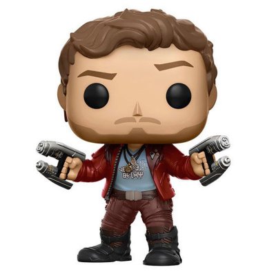 FUNKO Figurine  Pop Les Gardiens de la Galaxie Vol.2 Star-Lord 9 cm