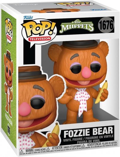 FUNKO Figurine  Pop - Les Muppets N&deg;1676 - Fozzie Bear (86236)