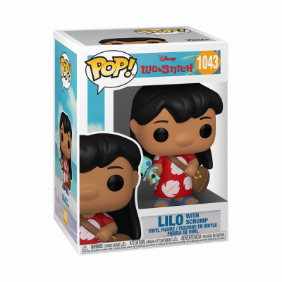 FUNKO Figurine  Pop! - Lilo Et Stitch - Lilo W/scrump