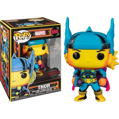 FUNKO Figurine  Pop Marvel Black Light Thor Avant-premi&egrave;re Fnac 