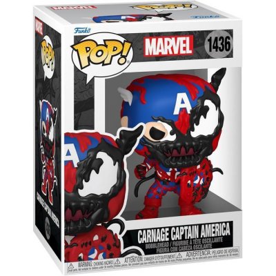 FUNKO Figurine  Pop Marvel Carnageized Captain America 