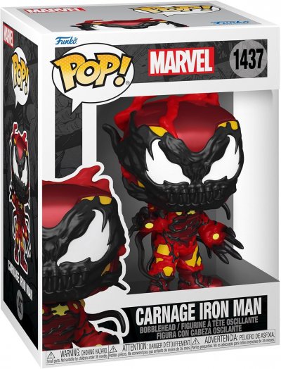 FUNKO Figurine  Pop Marvel Carnageized Iron Man 