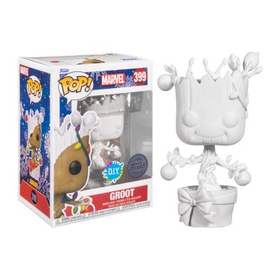 FUNKO Figurine  Pop - Marvel Comics N&deg;399 - Groot - D.I.Y (57973)