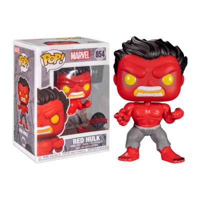 FUNKO Figurine  Pop - Marvel Comics N&deg;854 - Red Hulk (55084)
