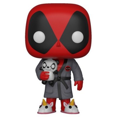 POP Figurine Funko  Marvel Deadpool en peignoir