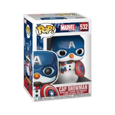 FUNKO Figurine  Pop Marvel Holiday Captain Marvel 