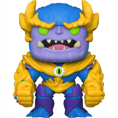 FUNKO Figurine  Pop Marvel Mech Strike Monster Hunters Thanos 