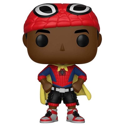 FUNKO Figurine  Pop! Marvel: Spider-Man Animated- Miles avec cape