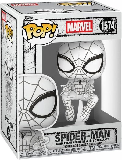 FUNKO Figurine  Pop! - Marvel - Spider-Man Croquis Esquisse