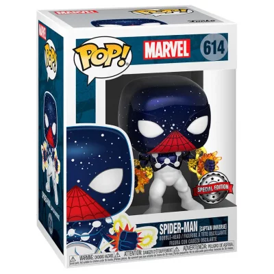 FUNKO Figurine  Pop Marvel Spiderman Captain Universe