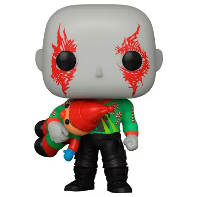 FUNKO Figurine  Pop Marvel The Guardians of the Galaxy Holiday Drax 