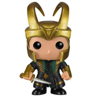 FUNKO Figurine  Pop! Marvel - Thor 2: Loki avec casque 