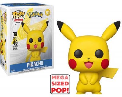 FUNKO Figurine  Pop! Mega - Pokemon - Pikachu (emea) 