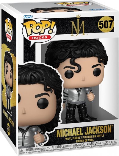 FUNKO Figurine  Pop! Michael Jackson Bad Tour (metalique)