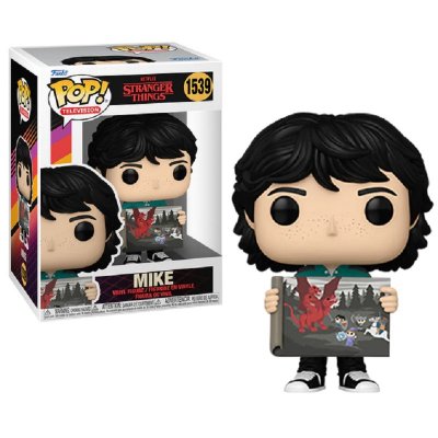  Figurine Funko Pop Mike Avec Peinture De Will / Stranger Things / Funko Pop #1539